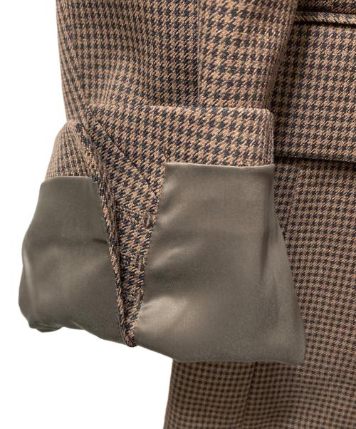 JOURNAL STANDARD（ジャーナルスタンダード）JOURNAL STANDARD (ジャーナルスタンダード) ウールライクストレッチジャケット ブラウン サイズ:38の古着・服飾アイテム
