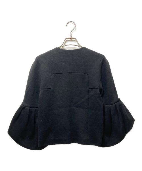 BALENCIAGA（バレンシアガ）BALENCIAGA (バレンシアガ) ニットジャケット　203976 TP900　34 ブラック サイズ:34の古着・服飾アイテム