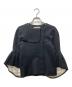 BALENCIAGA（バレンシアガ）の古着「ニットジャケット　203976 TP900　34」｜ブラック