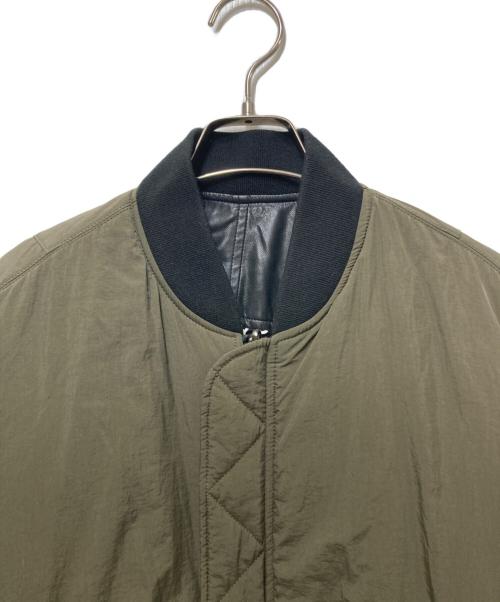 G.V.G.V（ジーヴィージーヴィー）G.V.G.V (ジーヴィージーヴィー) REVERSIBLE LACE UP BLOUSON(リバーシブルレースアップブルゾン) GV2231036 / MA-1 ブラック サイズ:Lの古着・服飾アイテム