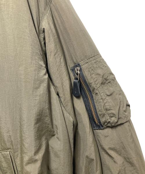 G.V.G.V（ジーヴィージーヴィー）G.V.G.V (ジーヴィージーヴィー) REVERSIBLE LACE UP BLOUSON(リバーシブルレースアップブルゾン) GV2231036 / MA-1 ブラック サイズ:Lの古着・服飾アイテム