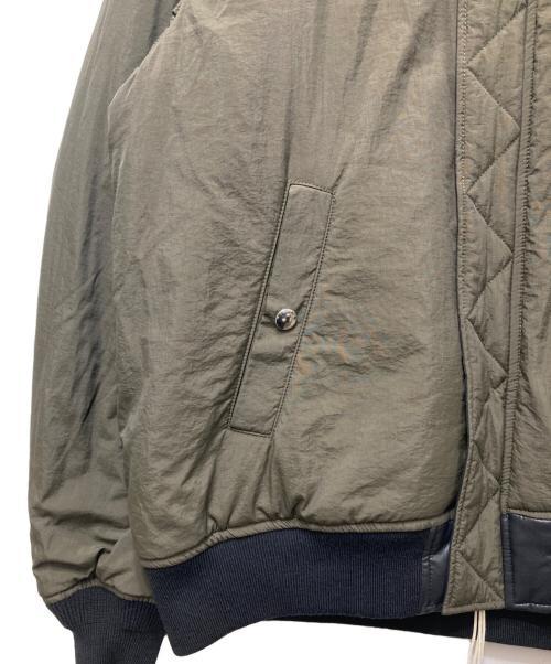 G.V.G.V（ジーヴィージーヴィー）G.V.G.V (ジーヴィージーヴィー) REVERSIBLE LACE UP BLOUSON(リバーシブルレースアップブルゾン) GV2231036 / MA-1 ブラック サイズ:Lの古着・服飾アイテム