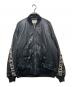 G.V.G.V（ジーヴィージーヴィー）の古着「REVERSIBLE LACE UP BLOUSON(リバーシブルレースアップブルゾン) GV2231036 / MA-1」｜ブラック