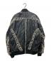G.V.G.V (ジーヴィージーヴィー) REVERSIBLE LACE UP BLOUSON(リバーシブルレースアップブルゾン) GV2231036 / MA-1 ブラック サイズ:L：16000円