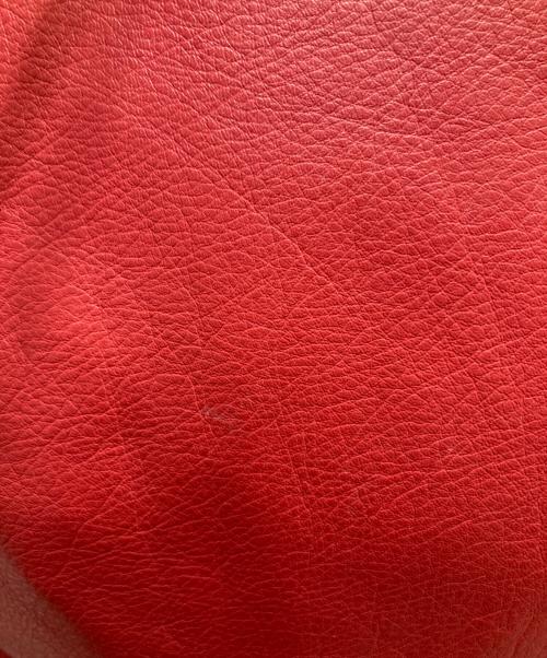 BALENCIAGA（バレンシアガ）BALENCIAGA (バレンシアガ) Calfskin Leather Papier Tote Bag レッドの古着・服飾アイテム
