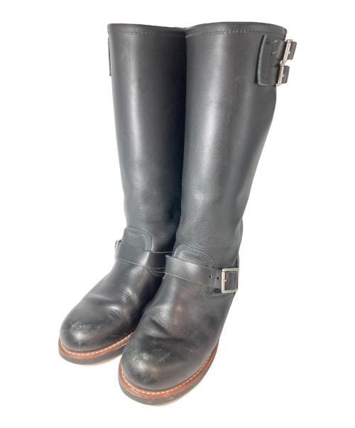RED WING（レッドウィング）RED WING (レッドウィング) 11-inch Engineer Boots / Biker Boots　/ ウィメンズヘリテージライン ブラック サイズ:US 7 1/2 Bの古着・服飾アイテム