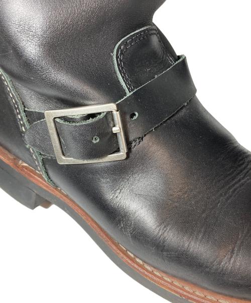 RED WING（レッドウィング）RED WING (レッドウィング) 11-inch Engineer Boots / Biker Boots　/ ウィメンズヘリテージライン ブラック サイズ:US 7 1/2 Bの古着・服飾アイテム