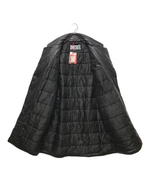DIESEL（ディーゼル）DIESEL (ディーゼル) J-CLEVE-NY JACKET / パデッド ハーフコート　イタリア製 ブラック サイズ:Sの古着・服飾アイテム