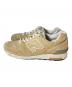 NEW BALANCE (ニューバランス) ローカットスニーカー ベージュ サイズ:27cm：10000円