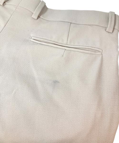 AURALEE（オーラリー）AURALEE (オーラリー) HARD TWIST WOOL DOBBY SLACKS(ハードツウィストウールドビースラックス)　20SS ベージュ サイズ:4の古着・服飾アイテム