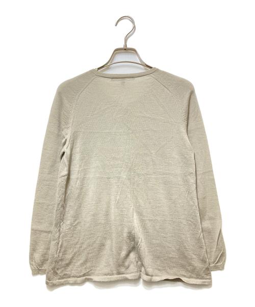 GUCCI（グッチ）GUCCI (グッチ) カシミヤ100％ニットカーディガン　235685 X4107 ベージュ サイズ:XSの古着・服飾アイテム