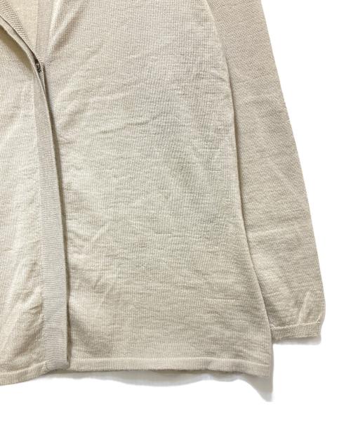 GUCCI（グッチ）GUCCI (グッチ) カシミヤ100％ニットカーディガン　235685 X4107 ベージュ サイズ:XSの古着・服飾アイテム