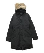 CANADA GOOSE BLACK LABELカナダグース ブラックレーベル）の古着「ROSSCLAIR PARKA / ロングダウンジャケット(ロスクレアパーカー)　2580LB」｜ブラック