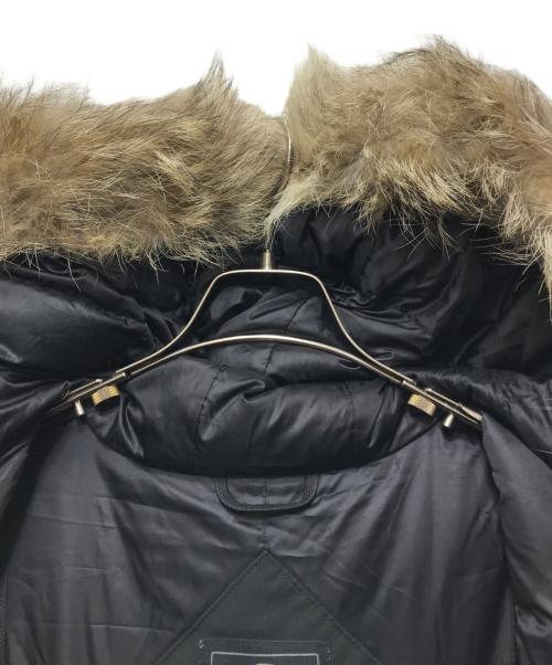 CANADA GOOSE BLACK LABEL（カナダグース ブラックレーベル）CANADA GOOSE BLACK LABEL (カナダグース ブラックレーベル) ROSSCLAIR PARKA / ロングダウンジャケット(ロスクレアパーカー)　2580LB ブラック サイズ:Mの古着・服飾アイテム