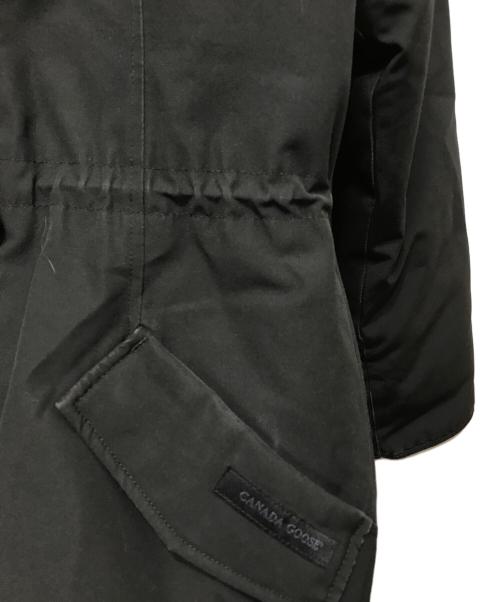 CANADA GOOSE BLACK LABEL（カナダグース ブラックレーベル）CANADA GOOSE BLACK LABEL (カナダグース ブラックレーベル) ROSSCLAIR PARKA / ロングダウンジャケット(ロスクレアパーカー)　2580LB ブラック サイズ:Mの古着・服飾アイテム