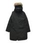 CANADA GOOSE BLACK LABEL (カナダグース ブラックレーベル) ROSSCLAIR PARKA / ロングダウンジャケット(ロスクレアパーカー)　2580LB ブラック サイズ:M：45000円