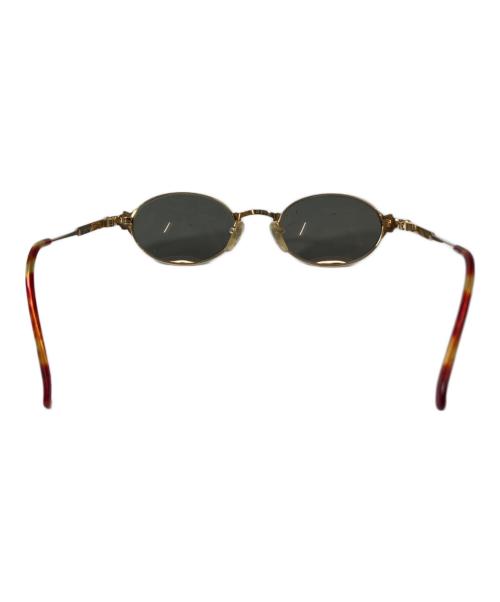 Jean Paul GAULTIER（ジャンポールゴルチェ）Jean Paul GAULTIER (ジャンポールゴルチェ) オーバル スチームパンク サングラス ゴールド サイズ:SIZE 49□20138の古着・服飾アイテム