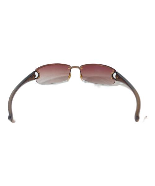 GUCCI（グッチ）GUCCI (グッチ)  ホースビットモチーフリムレスサングラス  GG 2743/F/S ブラック サイズ:62□15の古着・服飾アイテム