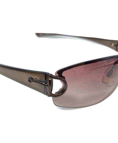 GUCCI（グッチ）GUCCI (グッチ)  ホースビットモチーフリムレスサングラス  GG 2743/F/S ブラック サイズ:62□15の古着・服飾アイテム