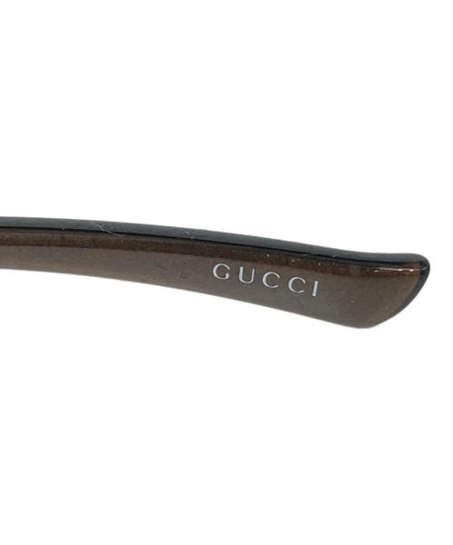 GUCCI（グッチ）GUCCI (グッチ)  ホースビットモチーフリムレスサングラス  GG 2743/F/S ブラック サイズ:62□15の古着・服飾アイテム