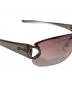 中古・古着 GUCCI (グッチ)  ホースビットモチーフリムレスサングラス  GG 2743/F/S ブラック サイズ:62□15：10000円