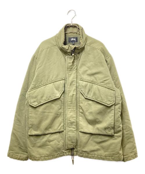 stussy（ステューシー）stussy (ステューシー) Insulated Field(インシュレイティドフィールド)　 カーキ サイズ:Mの古着・服飾アイテム