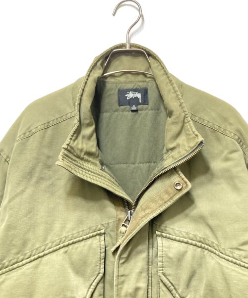stussy（ステューシー）stussy (ステューシー) Insulated Field(インシュレイティドフィールド)　 カーキ サイズ:Mの古着・服飾アイテム