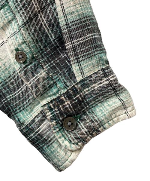 stussy（ステューシー）stussy (ステューシー) MATTHEW PRINTED SHIRT(マシュープリンテッドシャツ)　 グリーン サイズ:Mの古着・服飾アイテム