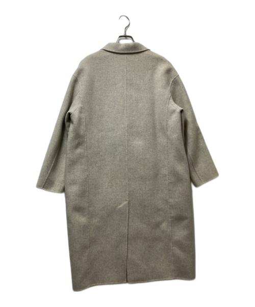 GALERIE VIE（ギャルリーヴィー）GALERIE VIE (ギャルリーヴィー) ライトメルトン チェスターコート グレー サイズ:34の古着・服飾アイテム