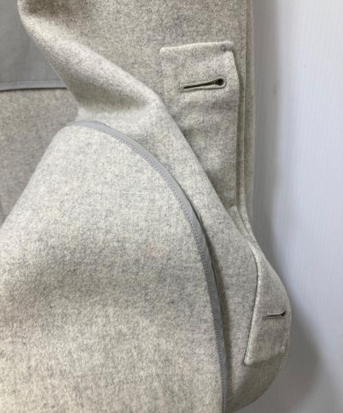 GALERIE VIE（ギャルリーヴィー）GALERIE VIE (ギャルリーヴィー) ライトメルトン チェスターコート グレー サイズ:34の古着・服飾アイテム