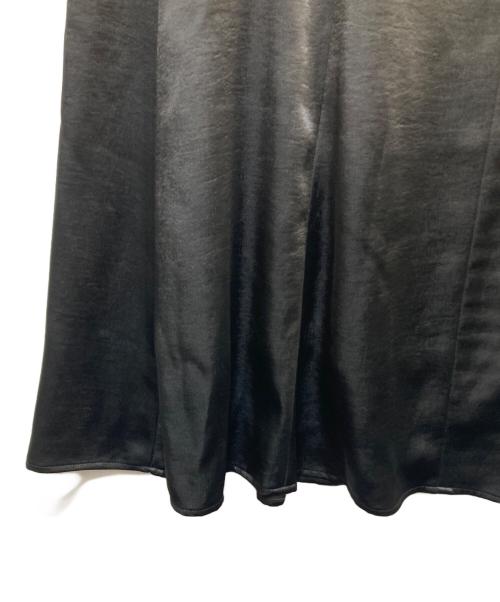 THE TOE（ザ・トゥー）THE TOE (ザ・トゥー) Rothenburg Satin Skirt(ローテンブルグサテンスカート)　TT25321424　 ブラック サイズ:Ｓの古着・服飾アイテム