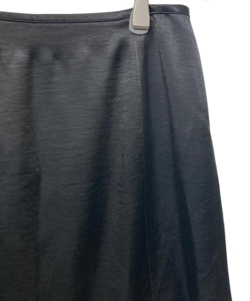 THE TOE（ザ・トゥー）THE TOE (ザ・トゥー) Rothenburg Satin Skirt(ローテンブルグサテンスカート)　TT25321424　 ブラック サイズ:Ｓの古着・服飾アイテム