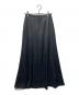 THE TOE（ザ・トゥー）の古着「Rothenburg Satin Skirt(ローテンブルグサテンスカート)　TT25321424　」｜ブラック