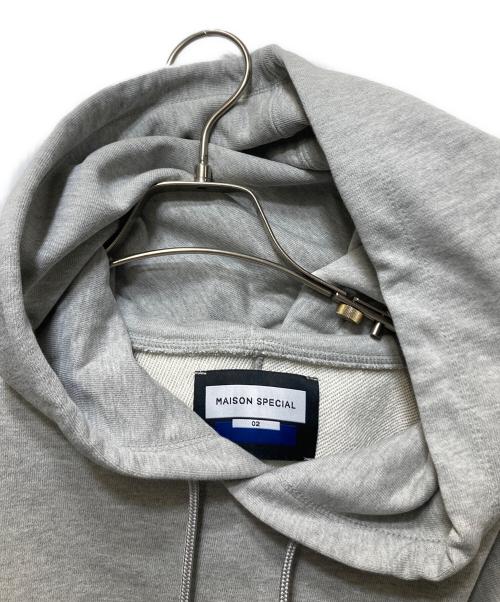 MAISON SPECIAL（メゾンスペシャル）Heavy-Weight Sweat Prime-Over Side Zip Pullover Hoodie(ヘビーウェイトスウェットプライムオーバーサイドジッププルオーバーフーディー)　11249411301　の古着・服飾アイテム