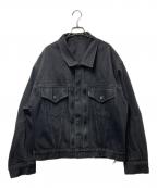 Essayエッセイ）の古着「デニムジャケット ES02J-02」｜ブラック