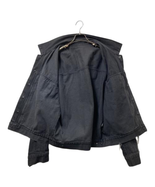 Essay（エッセイ）ESSAY (エッセイ) デニムジャケット ES02J-02 ブラック サイズ:Mの古着・服飾アイテム