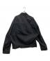 ESSAY (エッセイ) デニムジャケット ES02J-02 ブラック サイズ:M：13000円