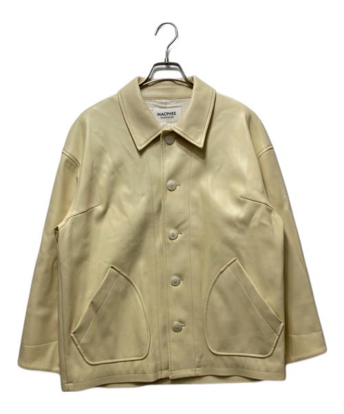 MACPHEE（マカフィー）MACPHEE (マカフィー) レザーライクカバーオール　25年ﾓﾃﾞﾙ　 イエロー サイズ:36の古着・服飾アイテム