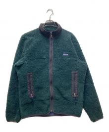 Patagonia（パタゴニア）の古着「RETROXフリースジャケット　USA製　初期型　PEF 」｜グリーン