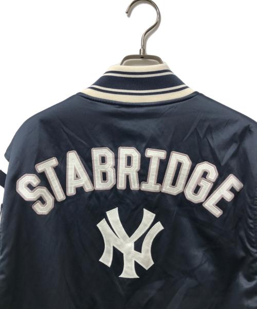 Fanatics（ファナティクス）fanatics (ファナティクス) STABRIDGE (スタブリッジ) MLB (エムエルビー) STADIUM JACKET(スタジアムジャケット)　 ネイビー サイズ:Mの古着・服飾アイテム