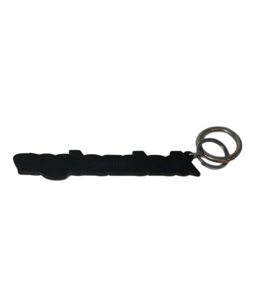 BALENCIAGA（バレンシアガ）BALENCIAGA (バレンシアガ) バッグチャーム　カラビナ付き　 ホワイトの古着・服飾アイテム