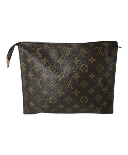 LOUIS VUITTON（ルイ ヴィトン）LOUIS VUITTON (ルイ ヴィトン) ポシェット　M47542　852　ﾌﾗﾝｽ製 ブラウンの古着・服飾アイテム