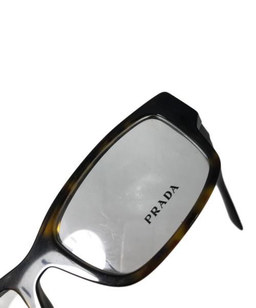 PRADA（プラダ）PRADA (プラダ) サングラス　イタリア製　 ブラウン サイズ:SIZE 55□18の古着・服飾アイテム