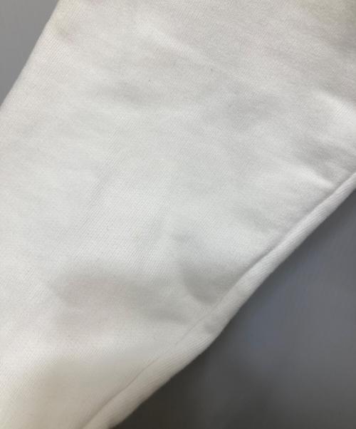 Maison Margiela（メゾンマルジェラ）Maison Margiela (メゾンマルジェラ) 八の字ジップフーディー　トルコ製 ホワイト サイズ:44の古着・服飾アイテム