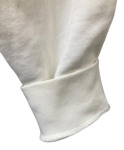 Maison Margiela（メゾンマルジェラ）Maison Margiela (メゾンマルジェラ) 八の字ジップフーディー　トルコ製 ホワイト サイズ:44の古着・服飾アイテム