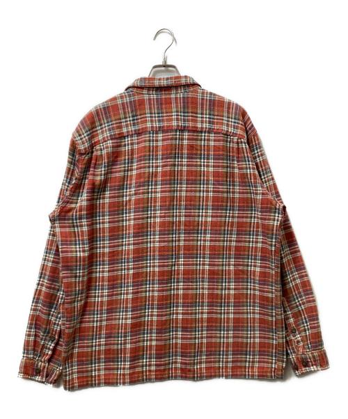 Patagonia（パタゴニア）Patagonia (パタゴニア) fjord flannel shirts(フィヨルドフランネルシャツ)　 レッド サイズ:XLの古着・服飾アイテム