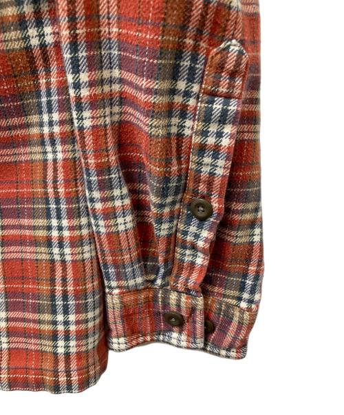 Patagonia（パタゴニア）Patagonia (パタゴニア) fjord flannel shirts(フィヨルドフランネルシャツ)　 レッド サイズ:XLの古着・服飾アイテム