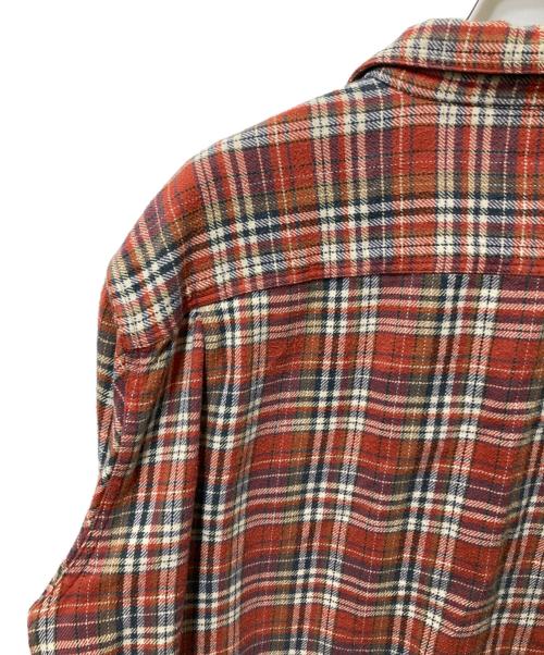 Patagonia（パタゴニア）Patagonia (パタゴニア) fjord flannel shirts(フィヨルドフランネルシャツ)　 レッド サイズ:XLの古着・服飾アイテム
