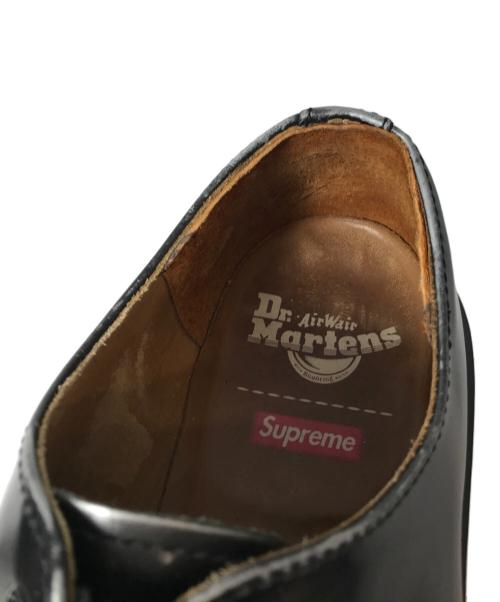 Dr.Martens（ドクターマーチン）Dr.Martens (ドクターマーチン) Supreme (シュプリーム) 1461 3 Eye Shoe ブラック サイズ:UK7の古着・服飾アイテム