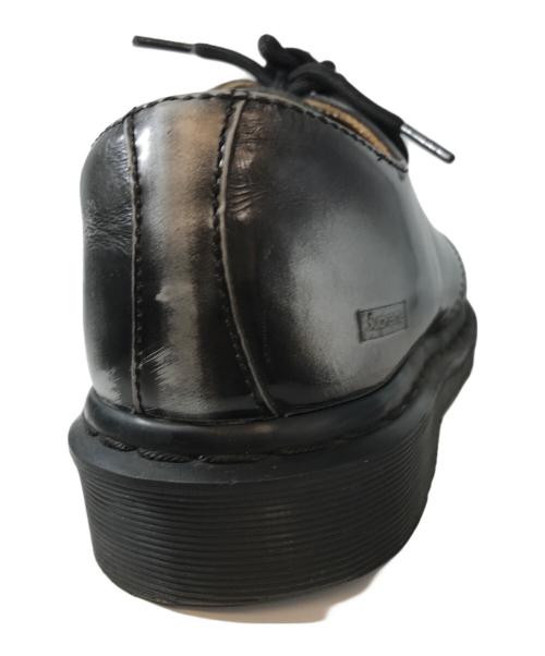 Dr.Martens（ドクターマーチン）Dr.Martens (ドクターマーチン) Supreme (シュプリーム) 1461 3 Eye Shoe ブラック サイズ:UK7の古着・服飾アイテム
